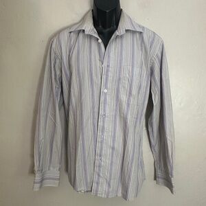 Klauss Boehler Long Sleeve Shirt 15.5 neck Gently worn Cotton blend